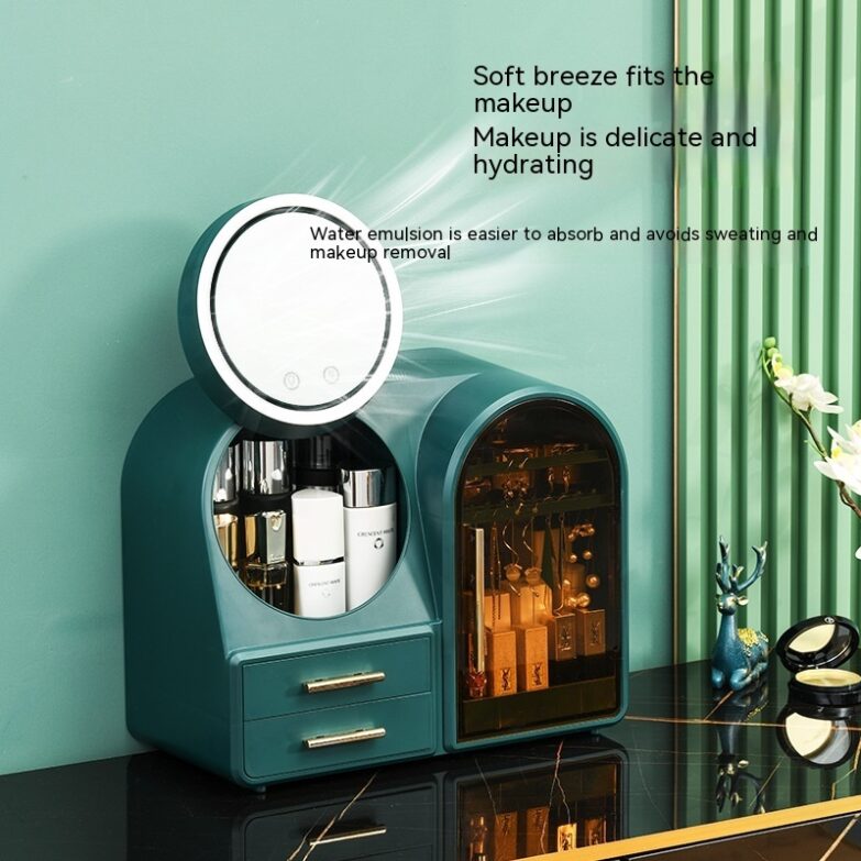 Acrylic Lipstick & Skincare Organizer – Multi-Layer Makeup Storage Rack